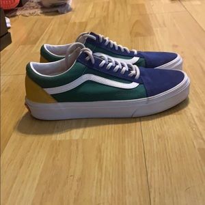 Old school multicolored vans
